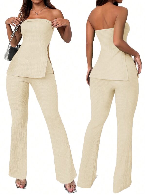 Conjunto Bandeau y Falda Maxi con Abertura Lateral - Image 56