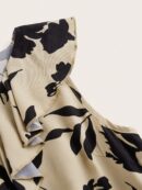 Mono Floral Elegante con Volantes y Cintura Alta