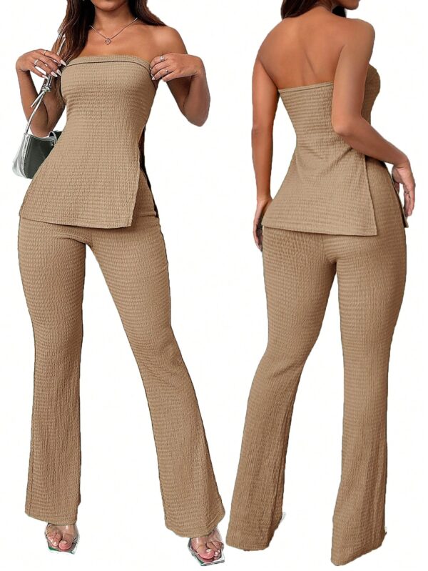 Conjunto Bandeau y Falda Maxi con Abertura Lateral - Image 40