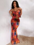Set dos piezas Bandeau Bodycon estilo playero
