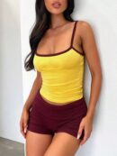 Set de Verano Bicolor Top Halter & Shorts