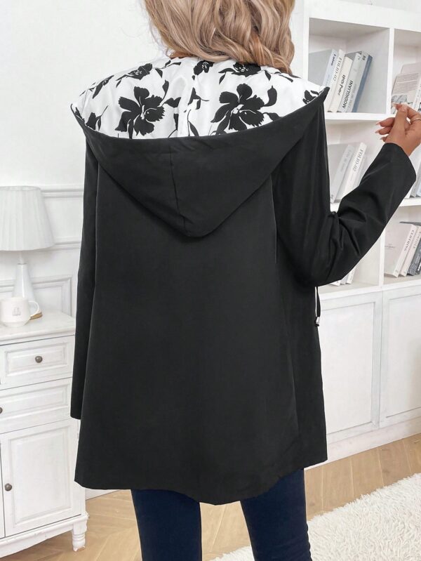 Chaqueta Reversible con Capucha Estampado Leopardo - Image 25