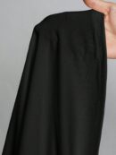 Top Cuello Alto Ajustado en Color Sólido Ideal para Otoño e Invierno
