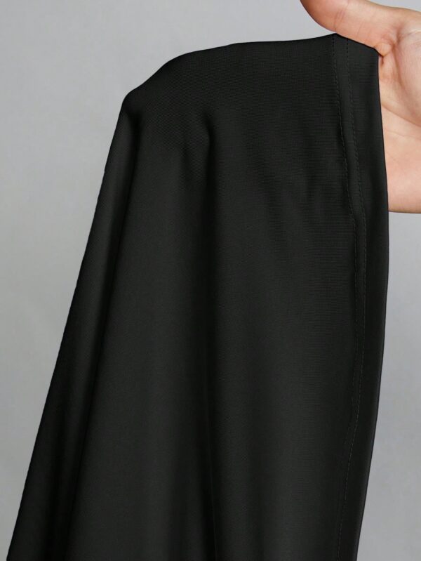 Top Cuello Alto Ajustado en Color Sólido Ideal para Otoño e Invierno - Image 9