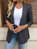 Blazer Clásico para Mujer, Ideal para Uso Diario y Oficina