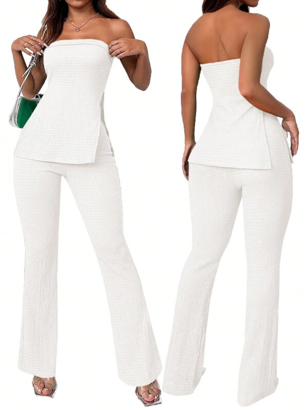 Conjunto Bandeau y Falda Maxi con Abertura Lateral - Image 30