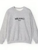 Buzo Casual con Estampado de Milán y Manga Larga