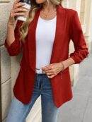 Blazer Clásico para Mujer, Ideal para Uso Diario y Oficina
