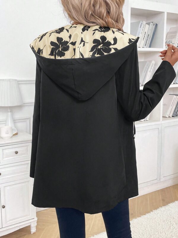 Chaqueta Reversible con Capucha Estampado Leopardo - Image 40