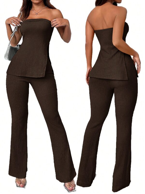 Conjunto Bandeau y Falda Maxi con Abertura Lateral - Image 21