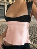 Top Elegante de Tirantes Anchos para Verano