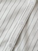 Camisa Casual Manga Larga con Bolsillo y Hombros Caídos