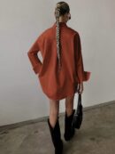 Camisa Relajada Manga Larga para Negocios y Casual