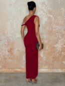Vestido Bodycon Estampado Floral con Hombro Descubierto