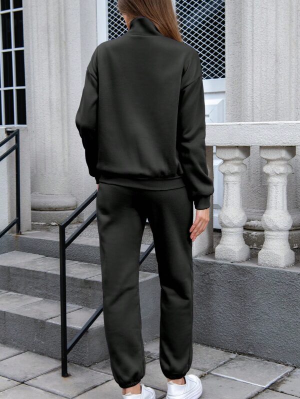Conjunto de Sudadera y Pantalón con Cierre y Hombros Caídos - Image 16