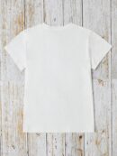 Remera Casual de Manga Corta con Estampa de Playa Bondi