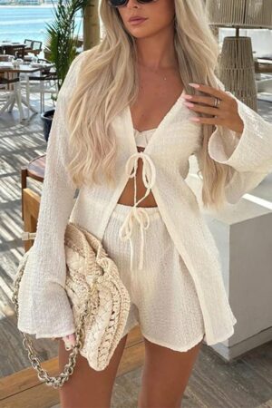 Conjunto Casual Minimalista de 2 Piezas para Mujer