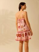 Vestido Tropical Boho con Estampado de Leopardo y Tirantes Finos