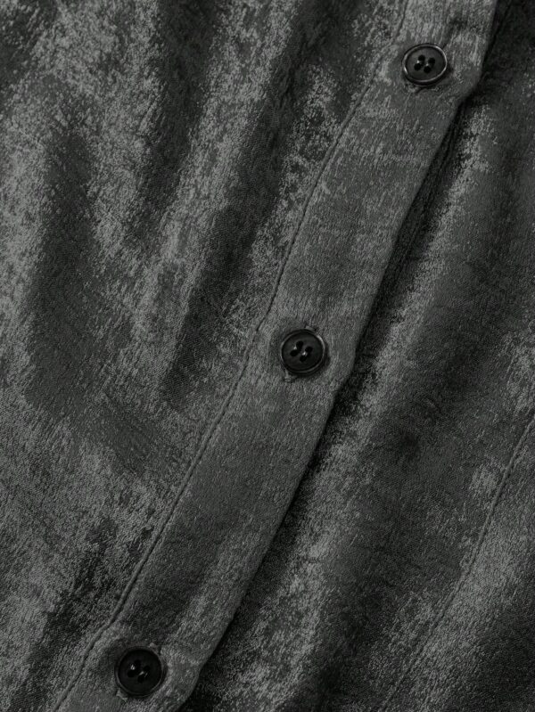 Camisa Casual Manga Larga con Bolsillo y Hombros Caídos - Image 20