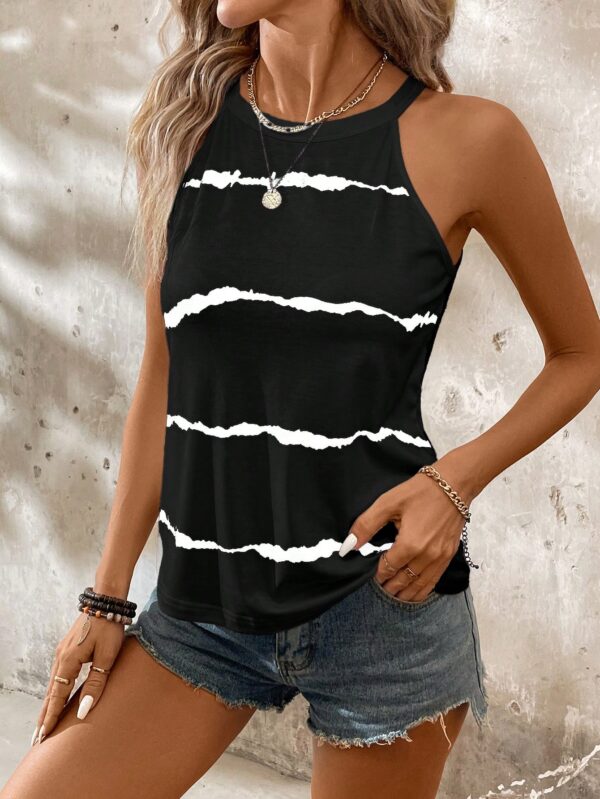 Top de Verano a Rayas con Cuello Halter - Image 46