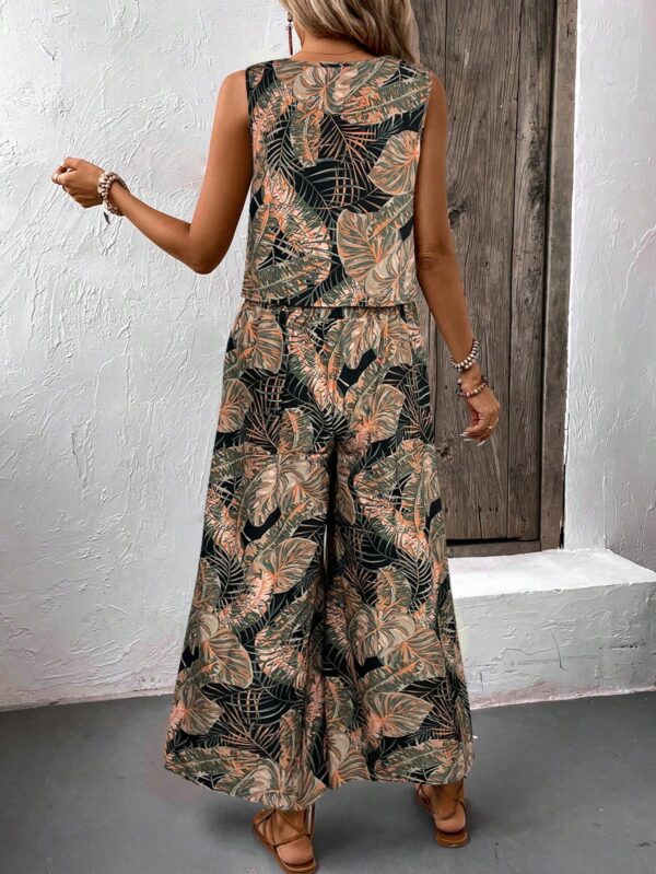 Set Veraniego Boho para Mujer: Top sin Mangas y Pantalón Ancho - Image 20