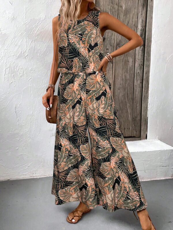 Set Veraniego Boho para Mujer: Top sin Mangas y Pantalón Ancho - Image 22