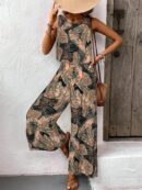 Set Veraniego Boho para Mujer: Top sin Mangas y Pantalón Ancho