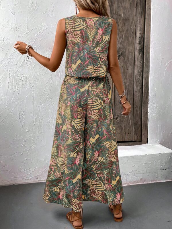 Set Veraniego Boho para Mujer: Top sin Mangas y Pantalón Ancho - Image 14