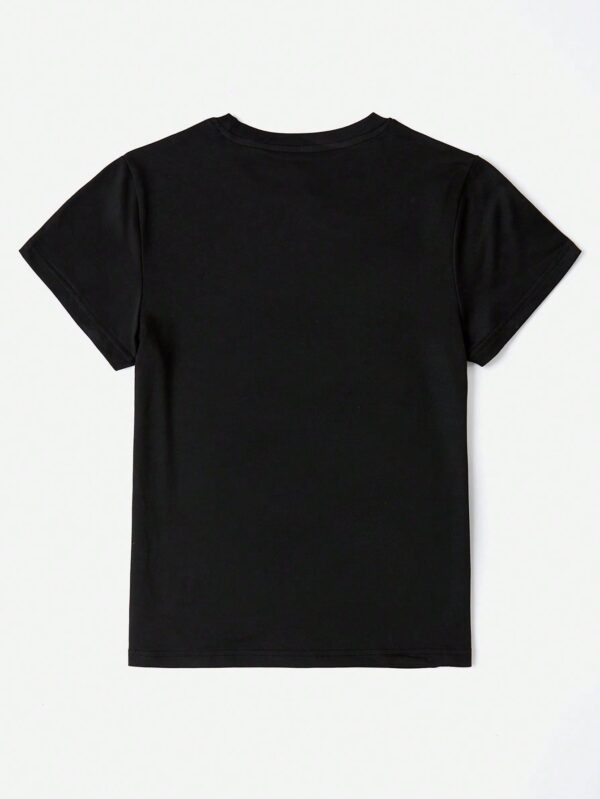Remera Casual de Manga Corta con Estampa de Playa Bondi - Image 12