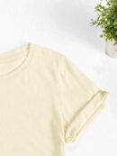 Remera Casual de Manga Corta con Estampa de Playa Bondi