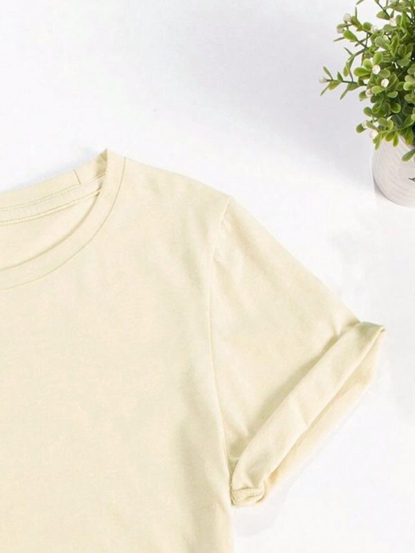 Remera Casual de Manga Corta con Estampa de Playa Bondi - Image 9