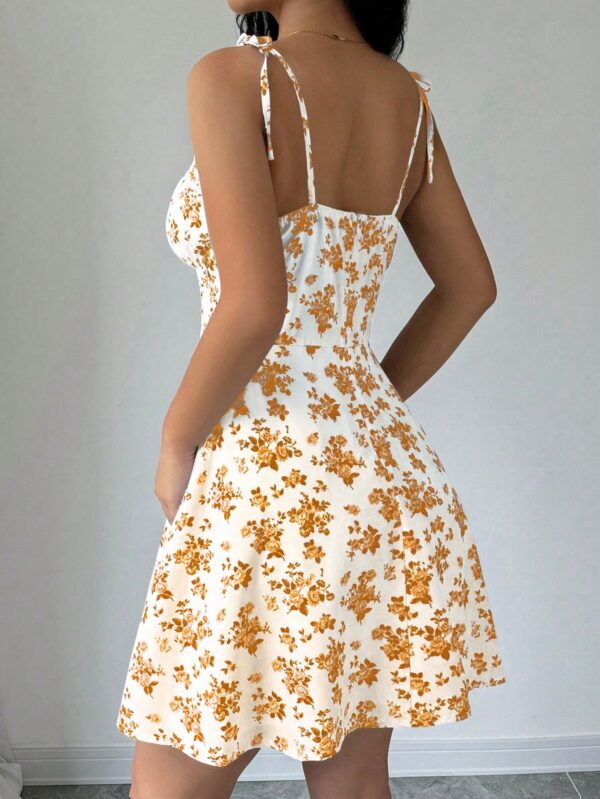 Vestido Corto Boho con Tirantes y Estampado Floral - Image 21