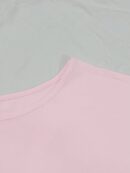 Remera Asimétrica de Manga Larga, Corte Cropped y Cuello Desnudo