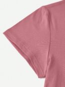 Remera Casual de Manga Corta con Estampa de Playa Bondi