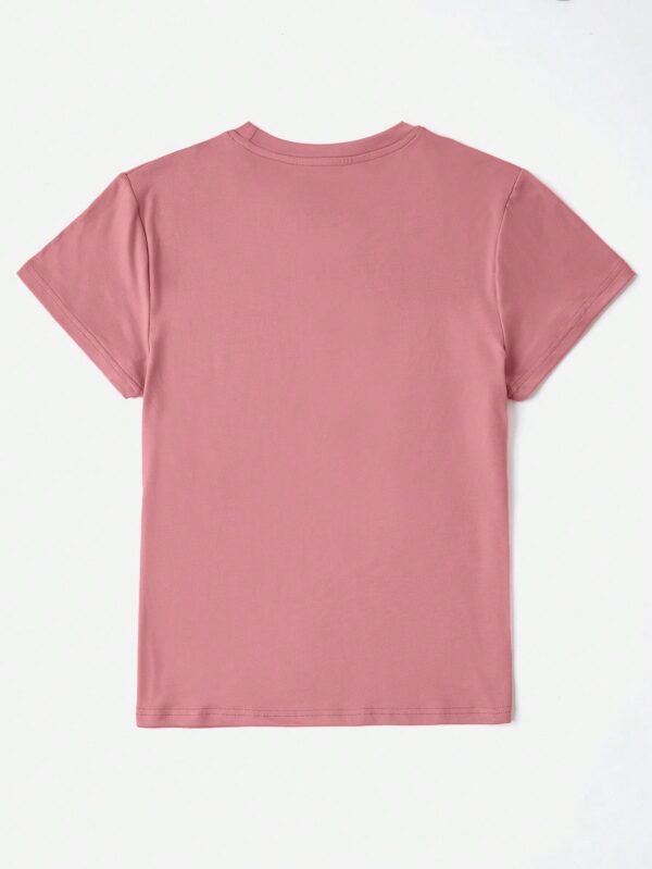 Remera Casual de Manga Corta con Estampa de Playa Bondi - Image 17