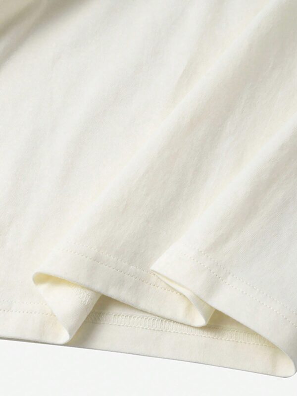 Camiseta Casual con Estampado de Limones y Cuello Redondo - Image 10