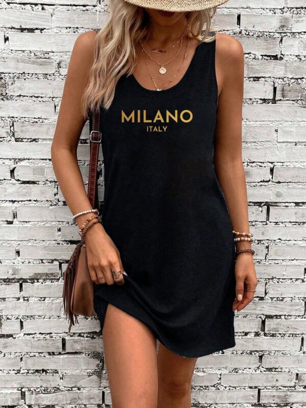 Vestido de Verano Casual con Estampado Milanes - Image 21