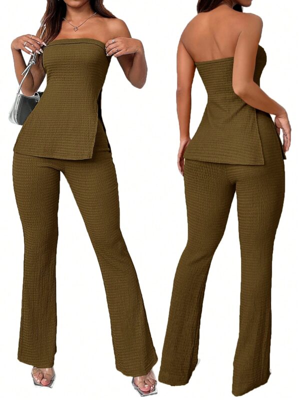 Conjunto Bandeau y Falda Maxi con Abertura Lateral - Image 122