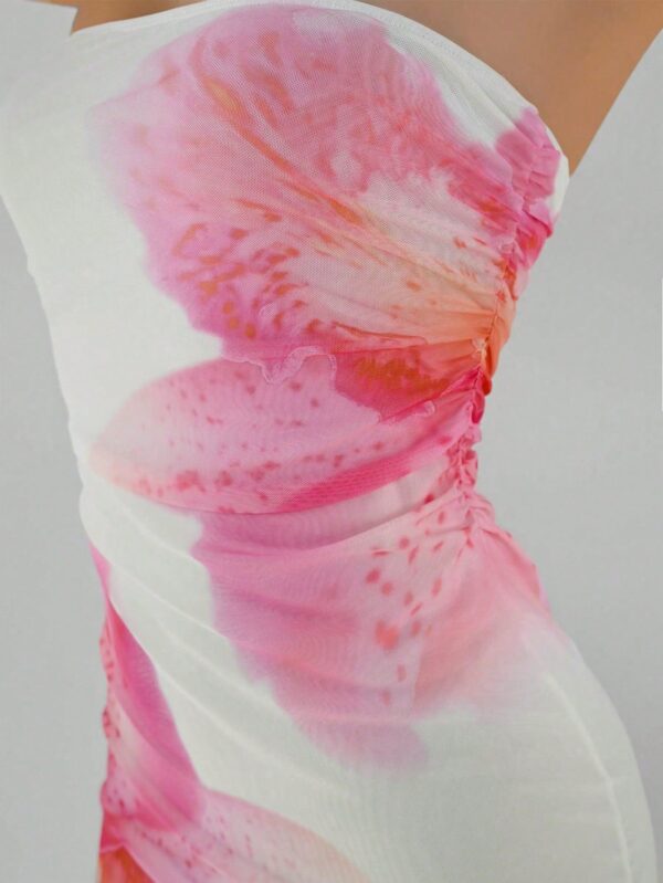 Vestido Tubo Asimétrico para Cena Romántica sin Mangas - Image 37