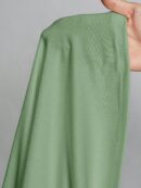 Top Cuello Alto Ajustado en Color Sólido Ideal para Otoño e Invierno