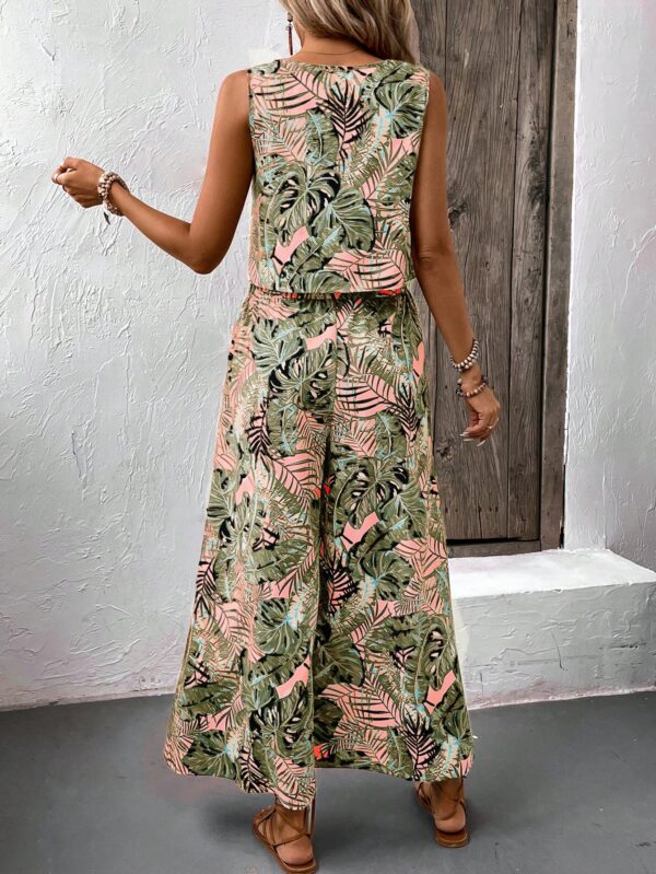 Set Veraniego Boho para Mujer: Top sin Mangas y Pantalón Ancho - Image 25