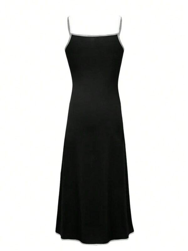 Vestido Sirena Espalda Descubierta con Tirantes Finos - Image 14