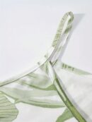 Vestido Casual Estampado Botánico sin Mangas