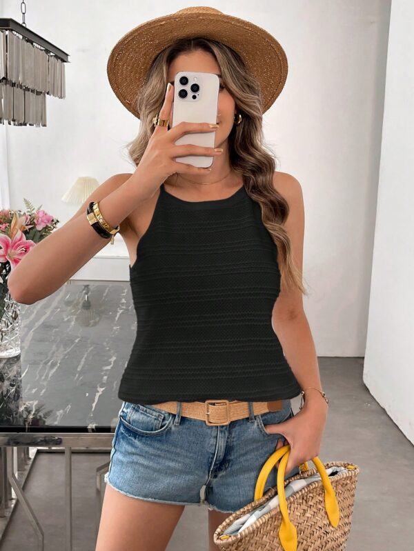 Top de Verano a Rayas con Cuello Halter - Image 17