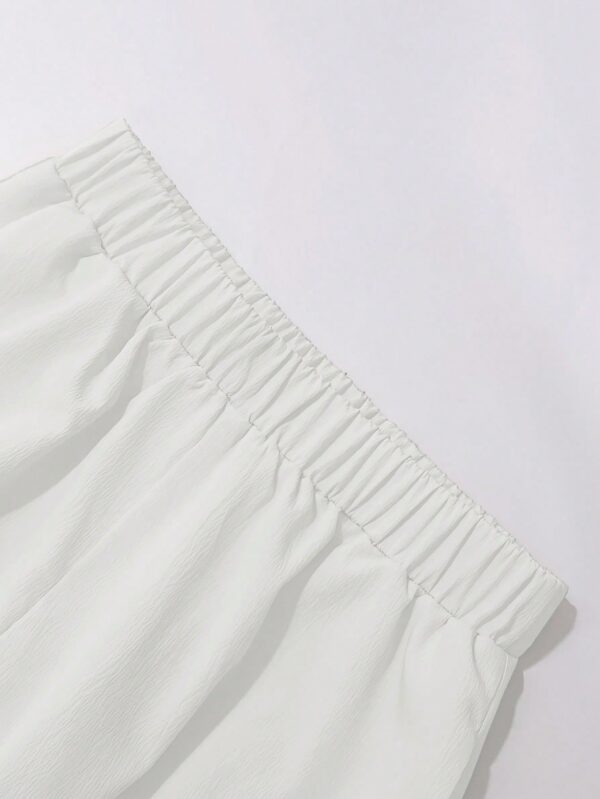 Set Casual de Pantalón Ancho y Top con Lazada Frontal - Image 27