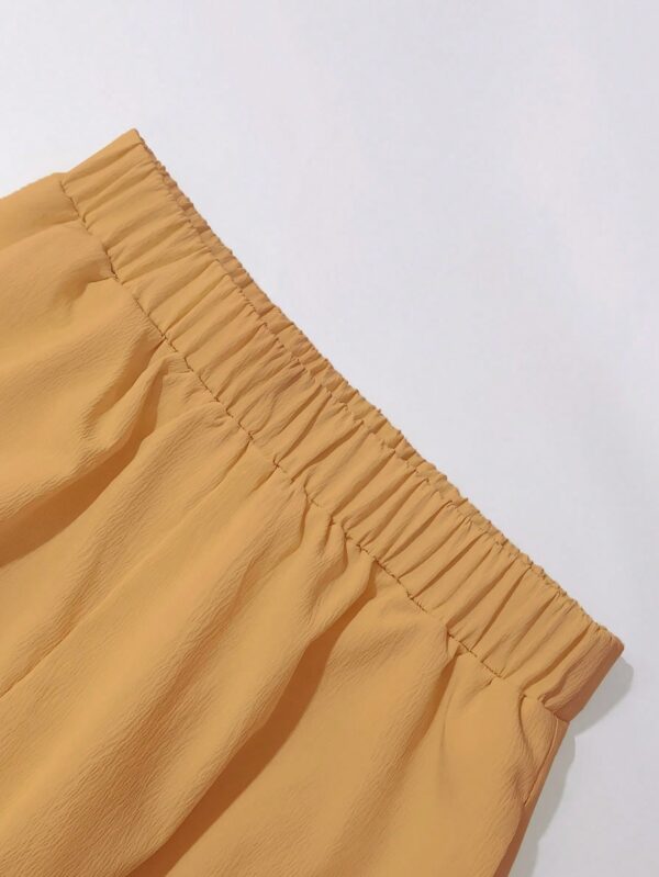Set Casual de Pantalón Ancho y Top con Lazada Frontal - Image 34