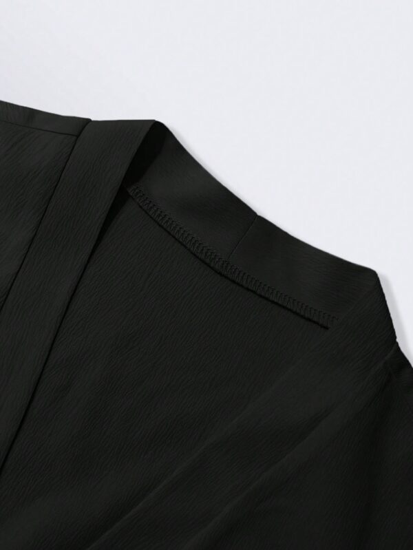 Set Casual de Pantalón Ancho y Top con Lazada Frontal - Image 18