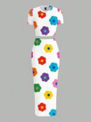 Set de Top y Falda Larga Estampado Floral Casual