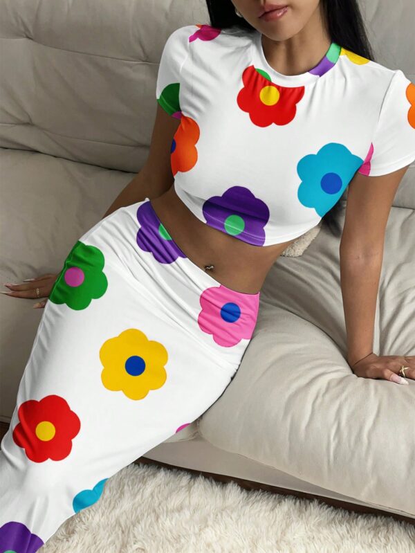 Set de Top y Falda Larga Estampado Floral Casual - Image 24