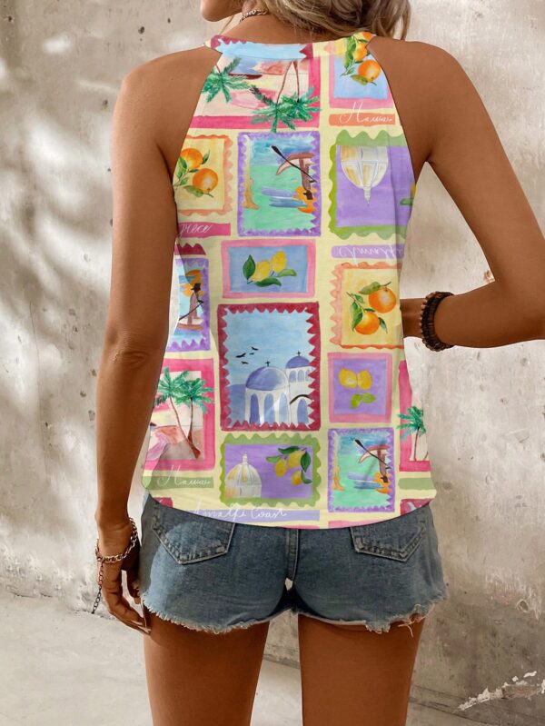 Top de Verano a Rayas con Cuello Halter - Image 60